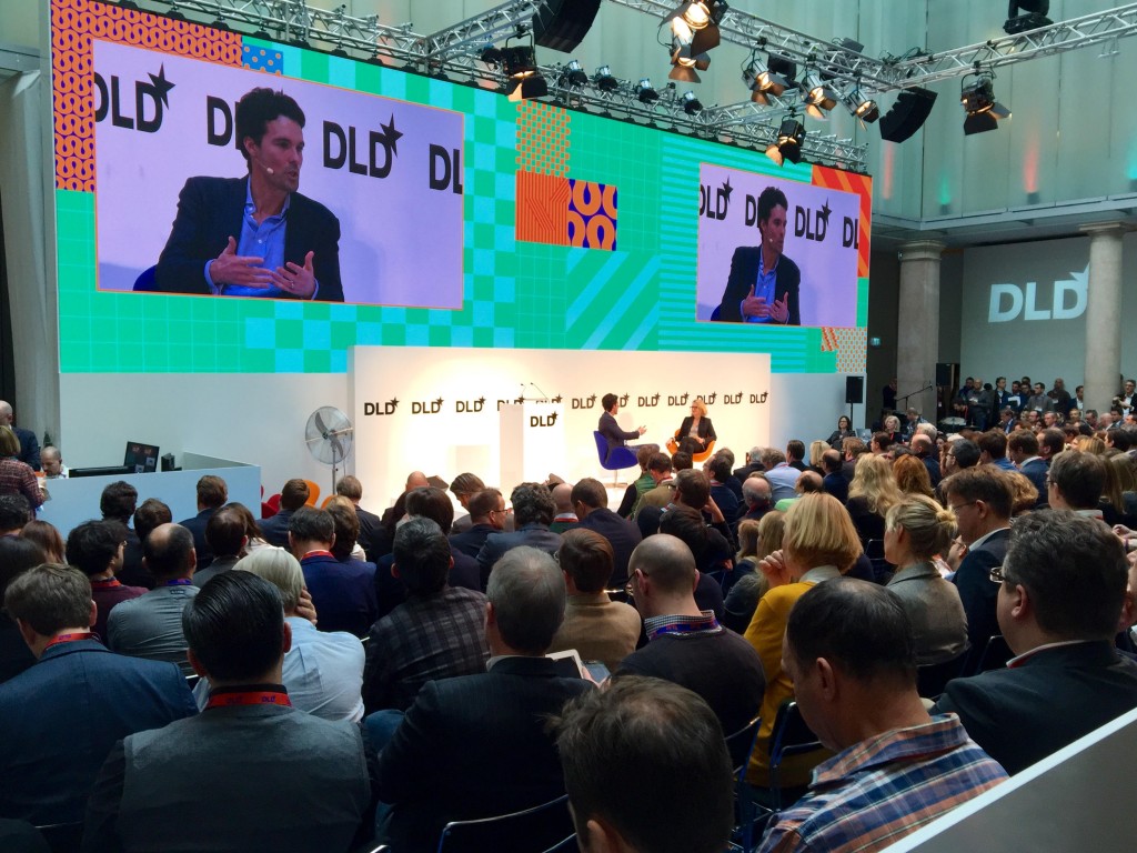 Philipp Schindler/Google bei der #DLD16 - Foto: Gutjahr
