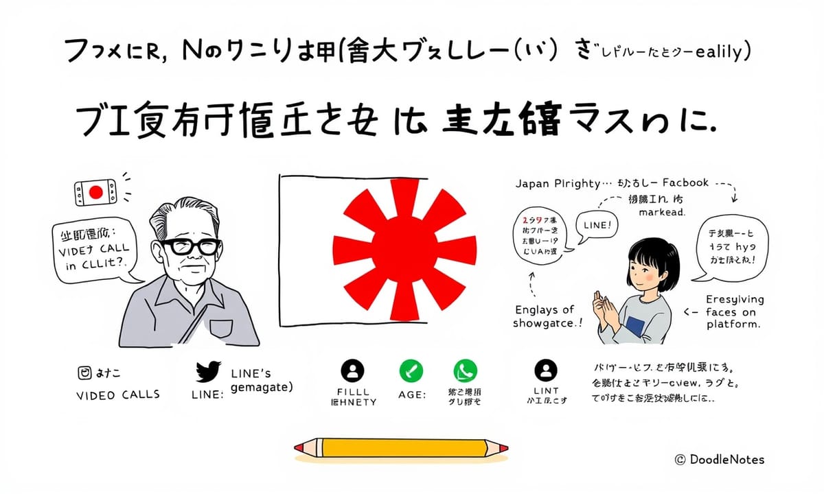 日本におけるSNSとビデオ通話の現状