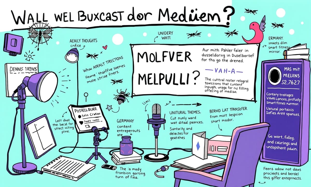 ポッドキャスト『Was mit Medien』と新たな挑戦