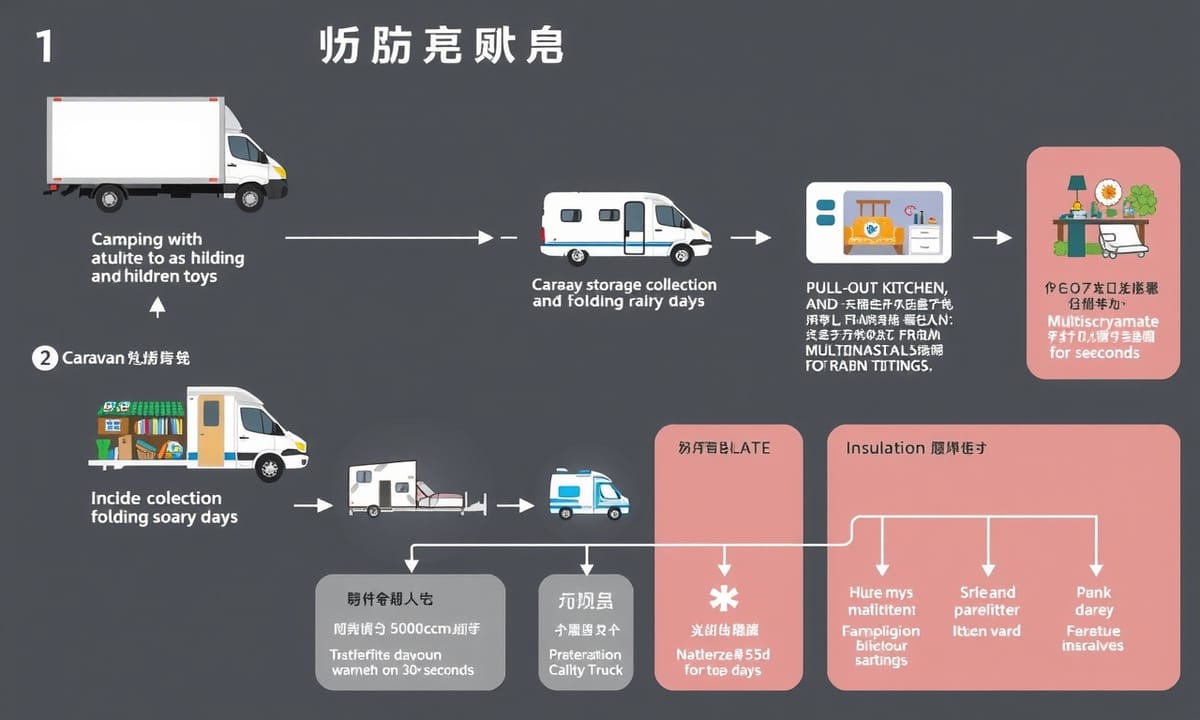 驚きの超小型キャラバンと家族旅行の工夫