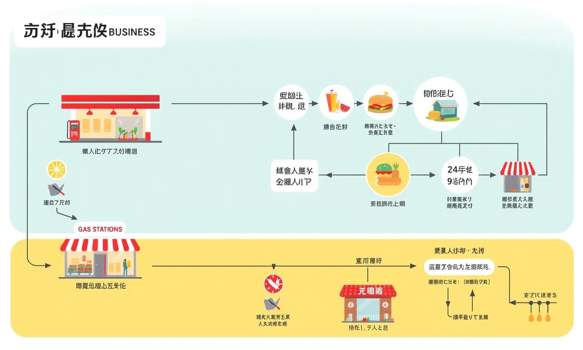 都市化が進むほどファストフード店は街にあふれる