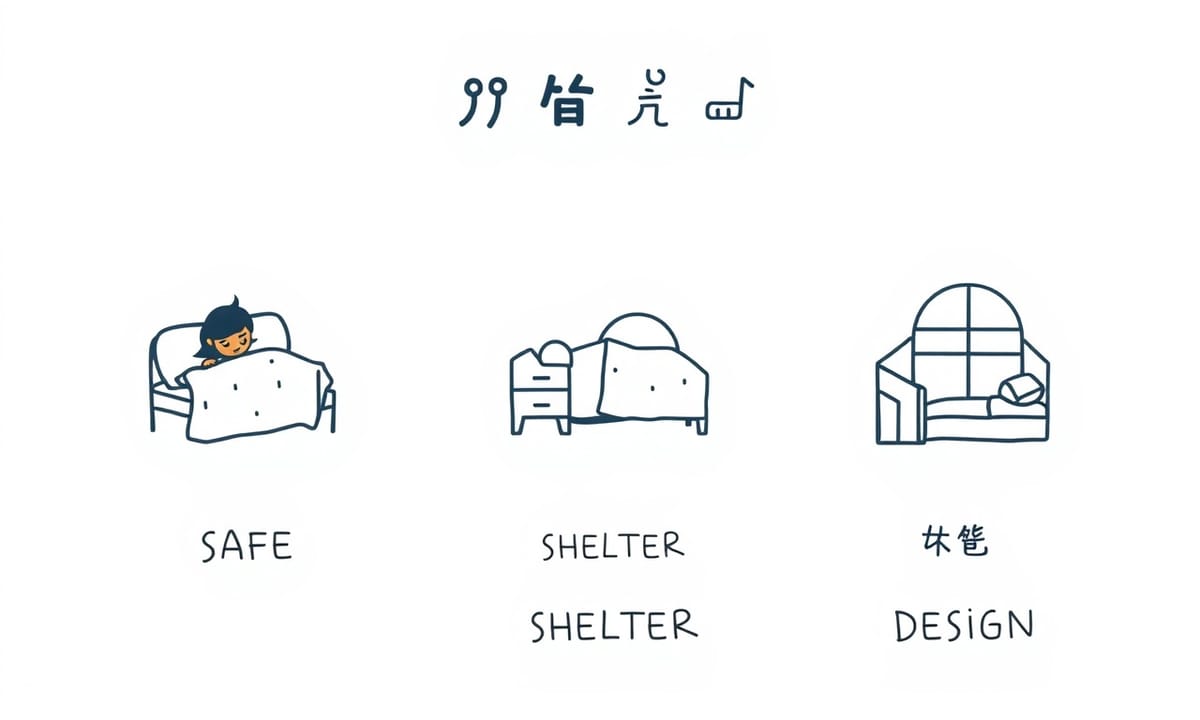 安全な寝場所への本能が今も私たちに影響していると気づいたことはある?