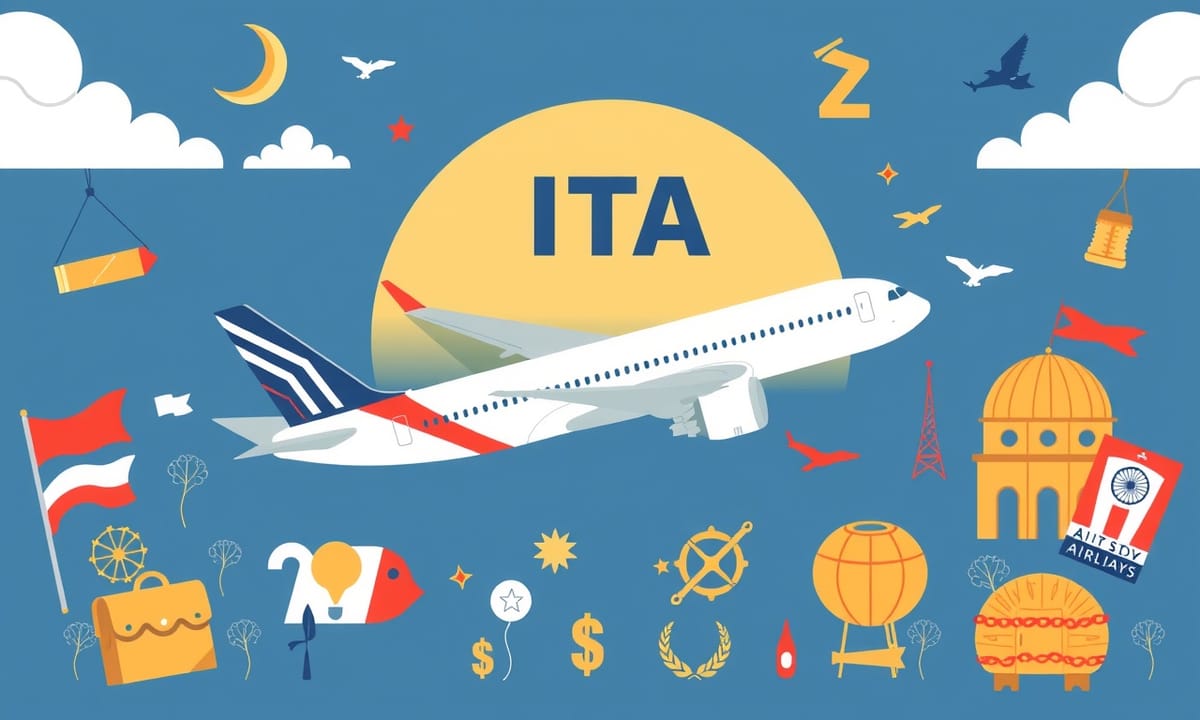 イタリアの航空会社 長距離路線 観光産業 時事探究