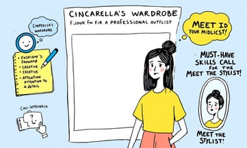 プロのスタイリストと共に夢のドレスを手に入れた日