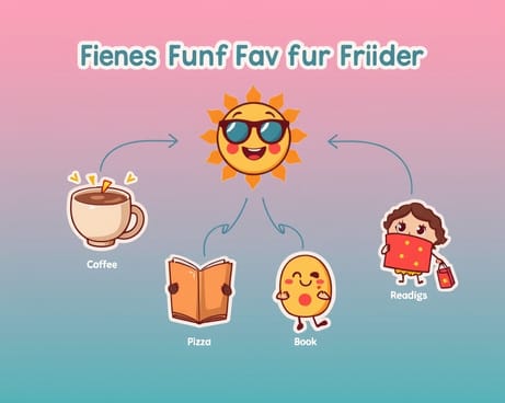 金曜日のためのフィーネスのおすすめ5選 #ニュースレターフォーマット(原文:Fienes Fünf Fav für Freitag  #Newsletterformate)