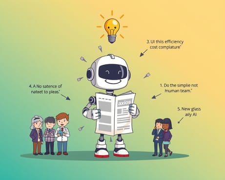 Axiosで初めて聞いた：編集部の人員削減の原因はAI(原文:Erstes Mal bei Axios gehört: AI als Grund von Jobabbau in Redaktion)