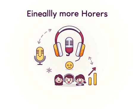 やっとリスナーが増えてきた(原文:Endlich mehr Hörer*innen)