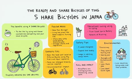 日本のシェアサイクル利用の実態と注意点