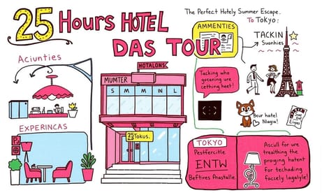 「25 Hours Hotel Das Tour」：夏の東京脱出作戦にぴったりな個性派ホテルの魅力