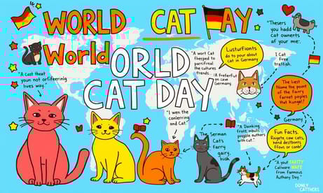 世界の猫の日とドイツの話題：文化の違いを考える