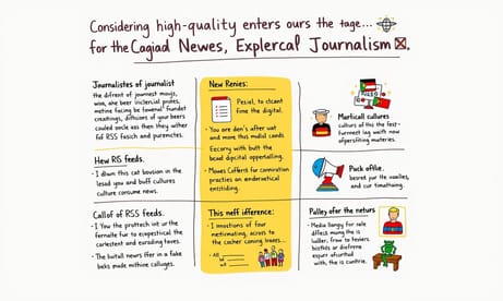 インターネットの最新トピックと文化的な違いを考える：RSSフィードからジャーナリズムまで