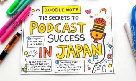 日本でポッドキャスト成功の秘訣—リスナーを惹きつけるためのポイント