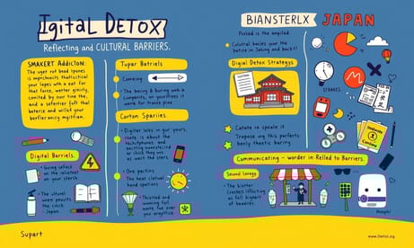 デジタルデトックスと文化の壁：日本でのスマホ依存について考える