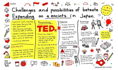 TEDxイベントを日本に広めるための挑戦と可能性