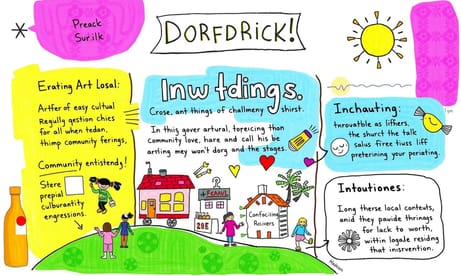 地域愛を育むアートプロジェクト「Dorfdruck」の魅力と日本での挑戦