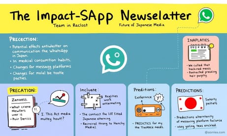 WhatsAppのニュースレター配信停止がもたらす影響と日本メディアの今後