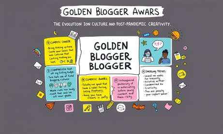 ゴールデンブロガー賞：ブログ文化の変遷とパンデミック後のクリエイティビティ