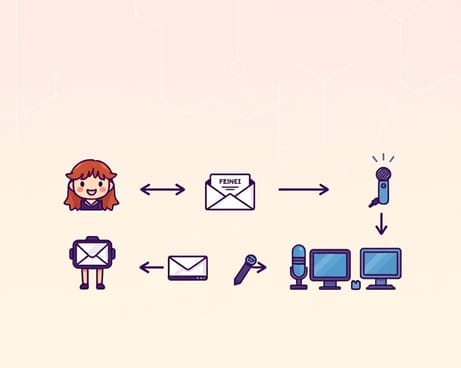 フィーネと新しい「メディアに関わる」ニュースレター(原文:fiene & der neue „was mit medien“-newsletter)