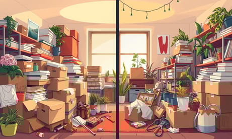 ホームリフォーム実践記：日常の混乱から学ぶ片付けと発見の工夫