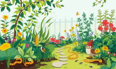 庭の安全対策 植栽選びと手入れで蛇や害獣を防ぐ方法