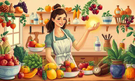 キッチン発スキンケア　身近な食材で肌トラブルをやさしくケア