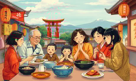 日本旅行で家族の食事体験が心と生き方にどう変化をもたらすか