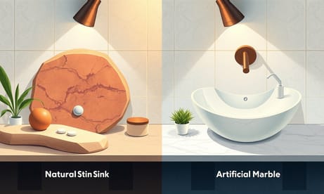 石材シンクvs人工大理石｜素材別メリット・デメリット徹底比較