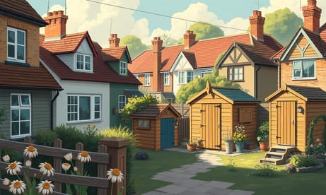 イギリス地方財政危機と「小屋税」がガーデンシェッド需要に与える影響とは