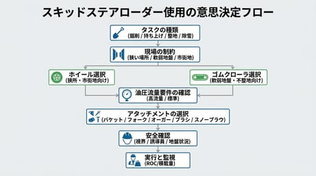 建設業界の新米現場監督が知っておきたいスキッドステアローダーの用途と活用ポイント