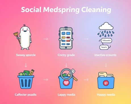 SNSの春の大掃除(原文:Social Media Frühjahrsputz)