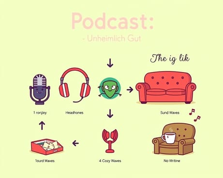 ポッドキャスト - すごくいい感じ(原文:Podcasts - unheimlich gut)