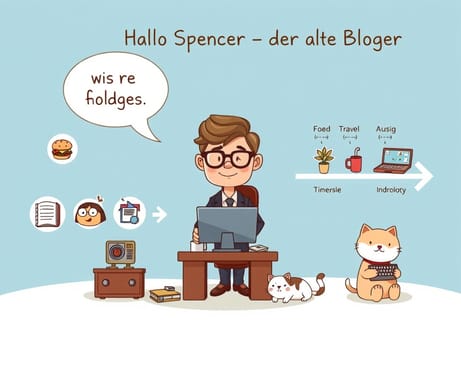 やあ、スペンサー — 昔のブロガーだよ(原文:Hallo Spencer — der alte Blogger)