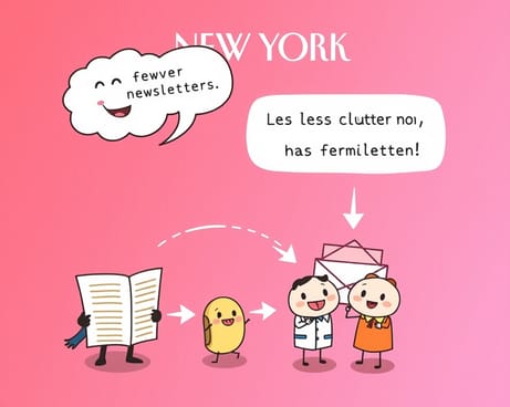 ニューヨーカー、ニュースレターの配信を減らす(原文:The New Yorker schickt weniger Newsletter)