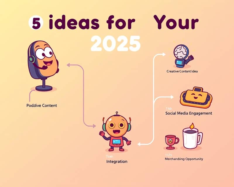 5-ideen-fuer-deinen-podcast-2025-⭐️