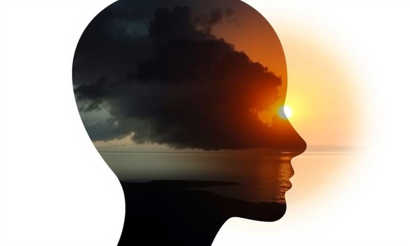 頭の中の天気。楽観と悲観のせめぎ合い