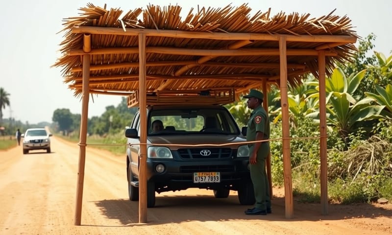 最終決戦の地、フォヤの検問所