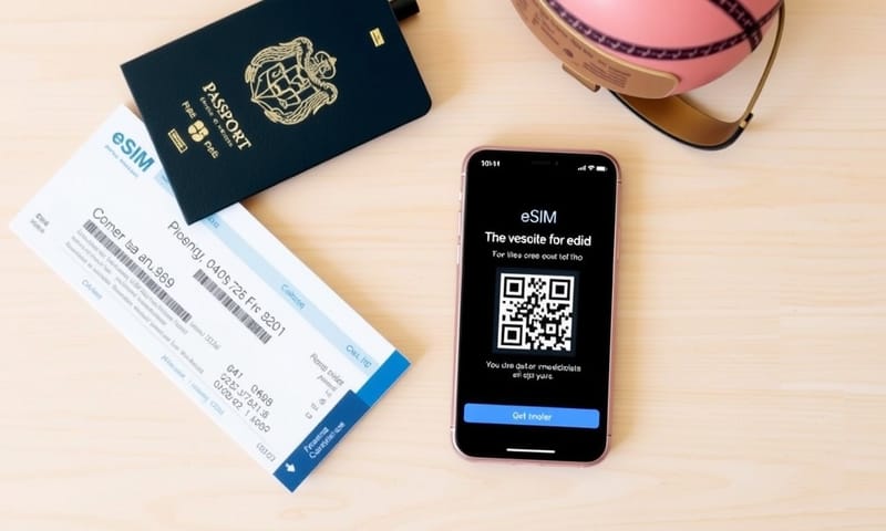 最近の主流になりつつあるeSIMの設定画面