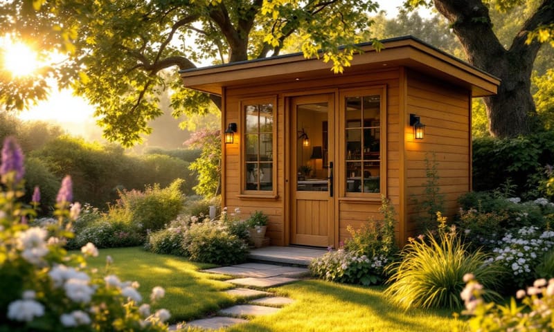 誤解の的になったイギリスの庭にある「小屋」のイメージ