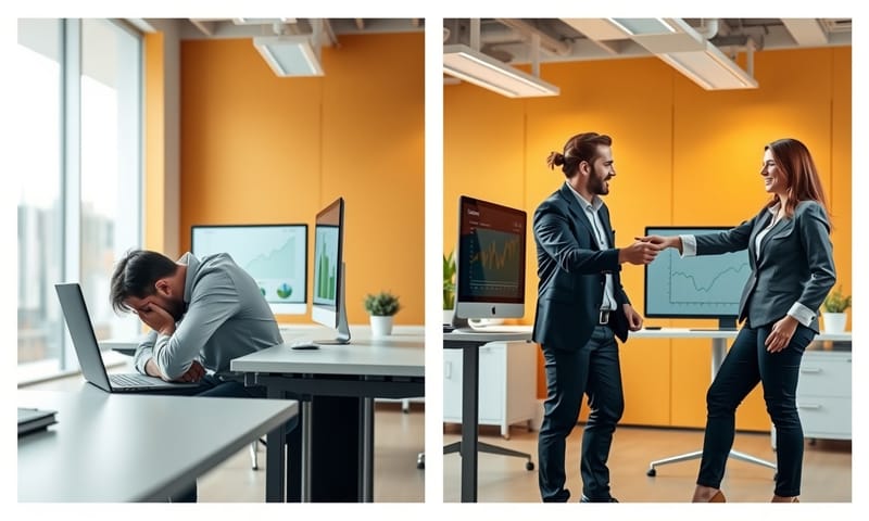 一人で悩む姿から、協力して解決する姿へ