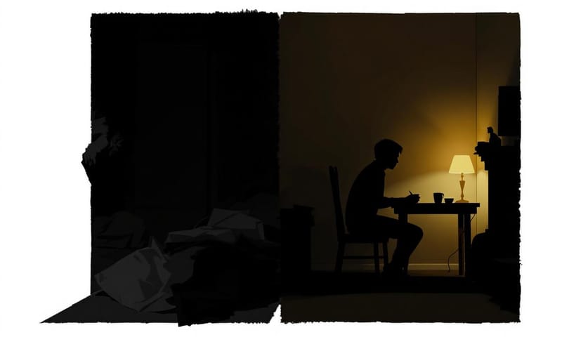 昔は「悪い自分」を隠そうとしてたけど、今は同じテーブルに座らせるイメージに近い。