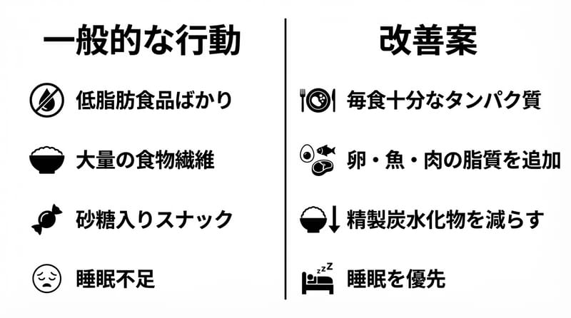 画像案（結尾前）：今日からの“現実的な調整”まとめ