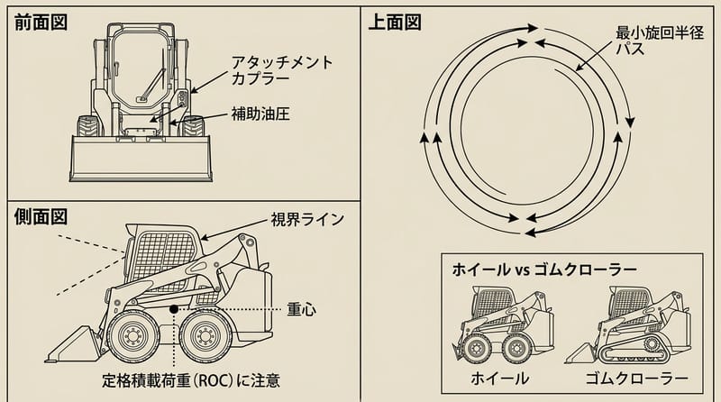 Type 3: 1台の機体を多視点で見るチェック図