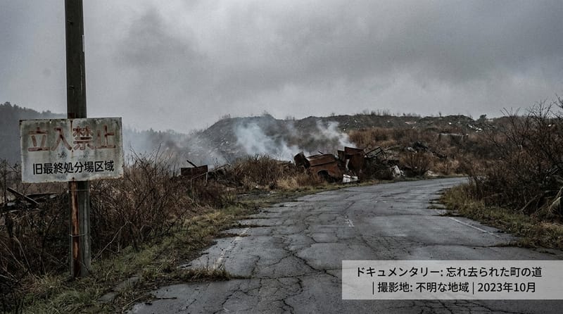 補足イメージ：地上の静けさと地下の燃焼が同居する風景
