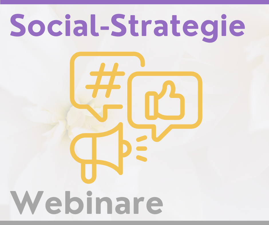 Social Media Frühjahrsputz: Mein Webinar-Trio - Tickets sind jetzt verfügbar