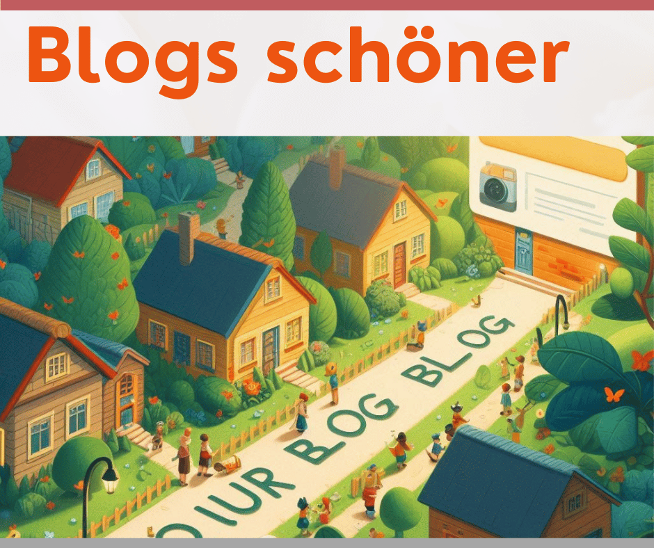 Unser Blog soll schnöner werden