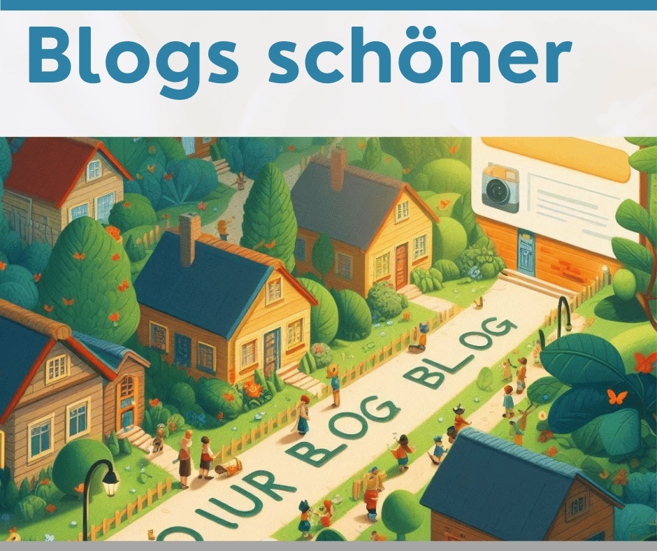 Unser Blog soll schnöner werden